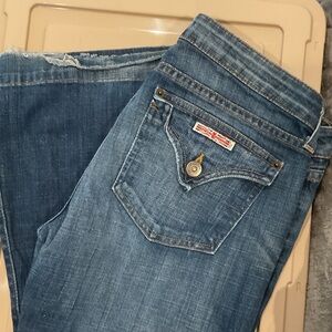 Hudson Jeans Classic Blue Straight Leg Denim